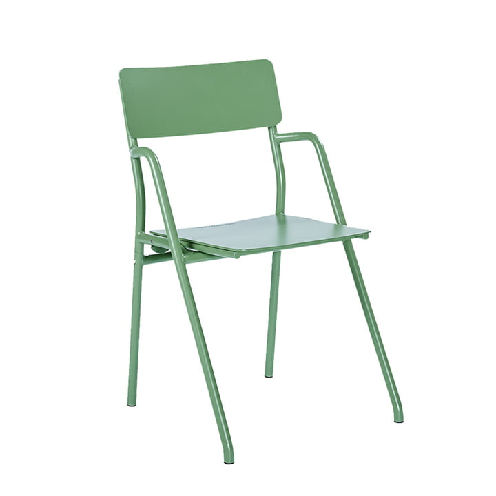 Flip-up Outdoor Chaise pliante, reseda green de Weltevree