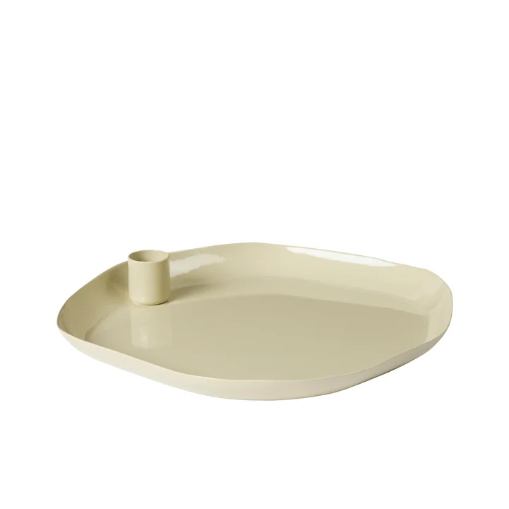 Mie Plateau pour bougies, castle beige de Broste Copenhagen