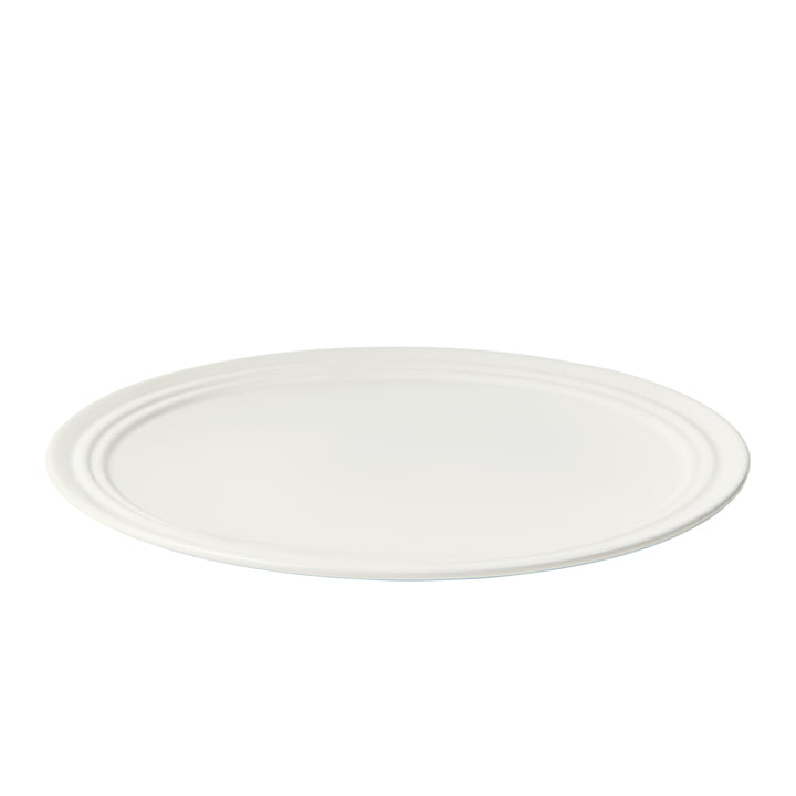 Stevns Assiette, Ø 28 cm, blanc chaux de Broste Copenhagen