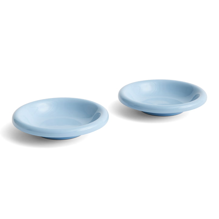 Barro Coupe Ø 20 cm, bleu clair (set de 2) de Hay