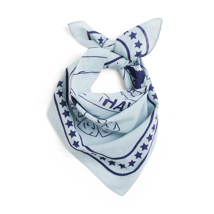 Dogs Serviette pour chien 55 x 55 cm, bleu clair de HAY