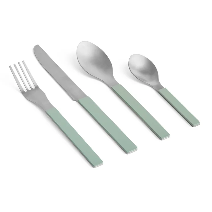 MVS Set de couverts, vert (set de 4) de HAY
