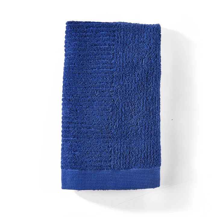 Zone Denamrk - Classic Serviette de bain, 50 x 100 cm, indigo blue
