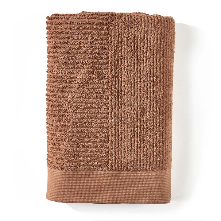 Classic Drap de bain, 70 x 140 cm, terracotta de Zone Denmark