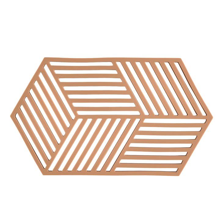 Zone Denmark - Hexagon Dessous de verre, light terracotta
