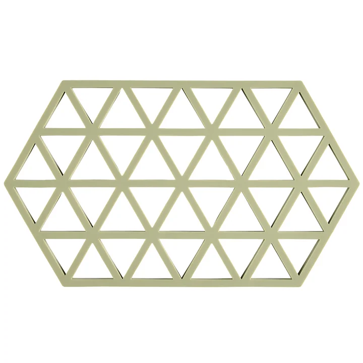 Zone Denmark - Triangle Dessous de verre, 24 x 14 cm, matcha green