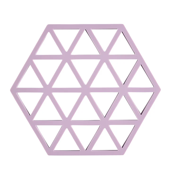 Zone Denmark - Triangle Dessous de verre, 16 x 14cm, lupin