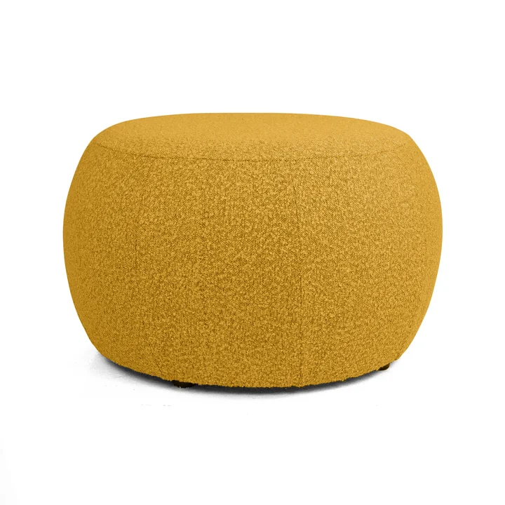 Studio Zondag - Maan Pouf, Ø 80 cm, moutarde