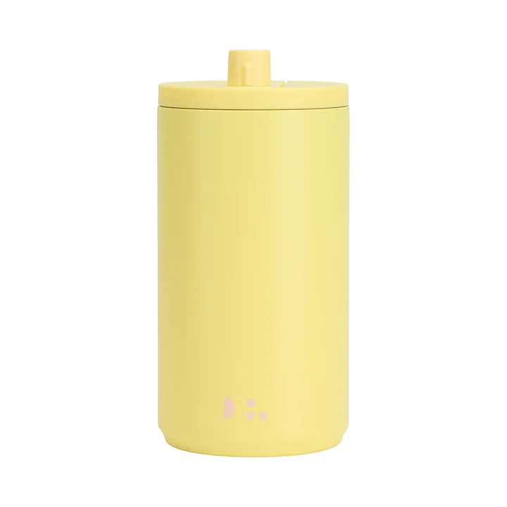 Travel Gobelet, 0.35 l, yellow de Design Letters