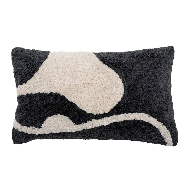 Bloomingville - Ryton coussin, noir