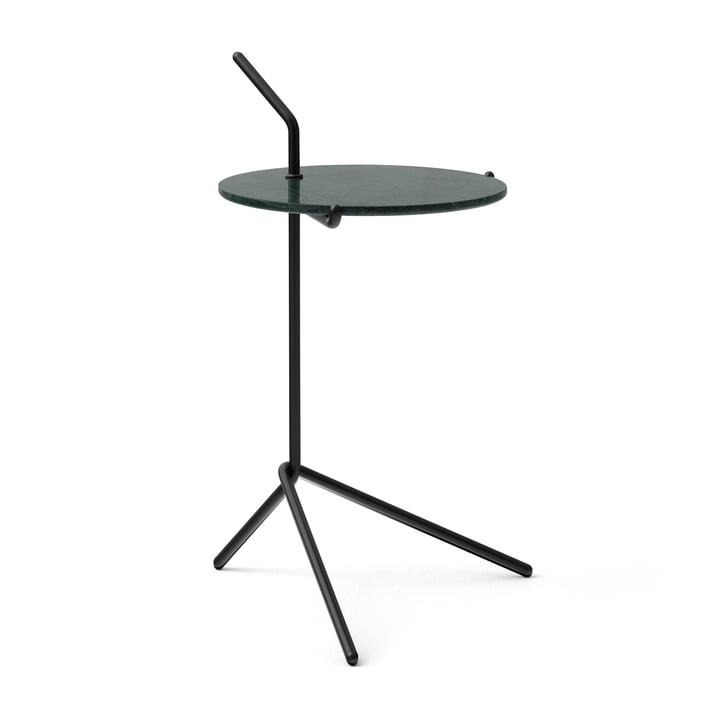 Halten Side Table SH9, Verde Guatemala / noir chaud de & Tradition