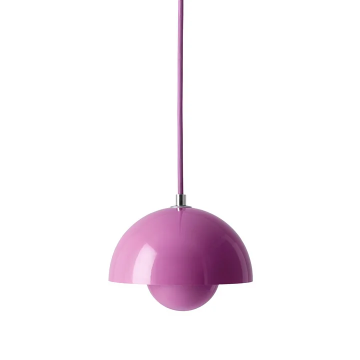 FlowerPot Suspension VP10, tangy pink de & Tradition