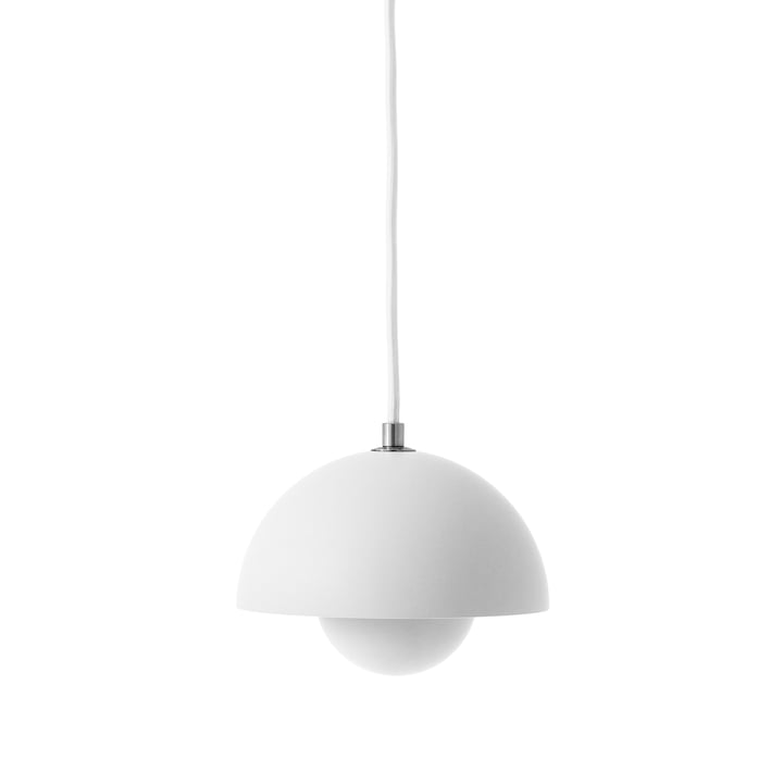 FlowerPot Suspension VP10, blanc mat de & Tradition