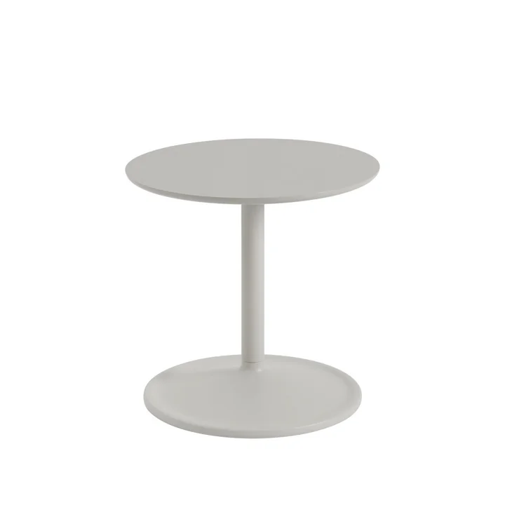 Muuto - Soft Table d'appoint, Ø 41 cm, H 40 cm, gris