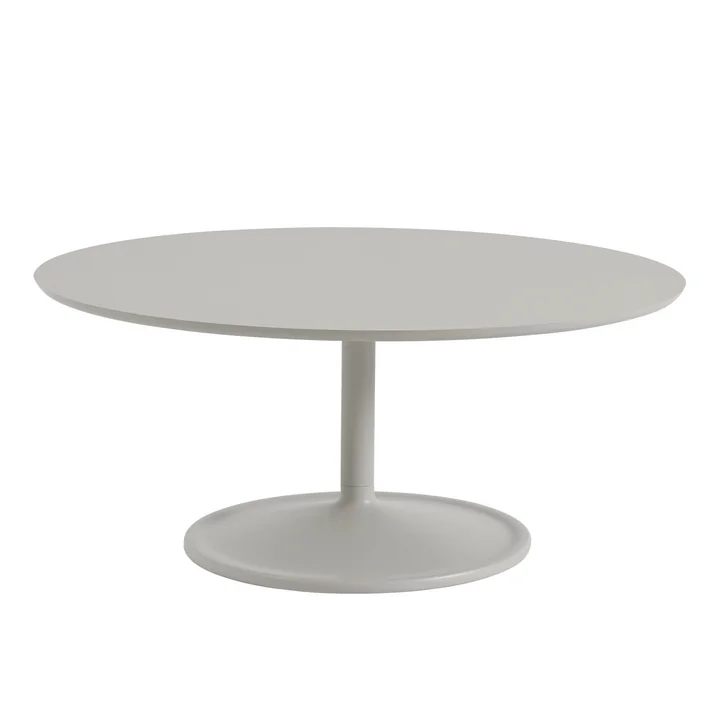 Soft Table basse, Ø 95 cm, H 42 cm, gris de Muuto