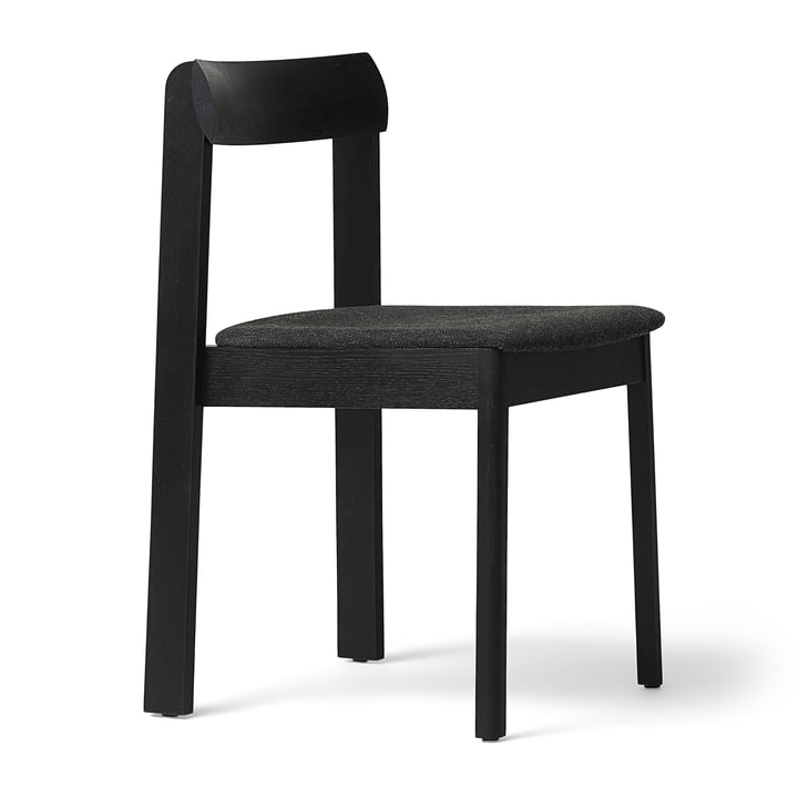 Blueprint Chaise, laquée noir / noir 376 (Hallingdal 65) de Form & Refine