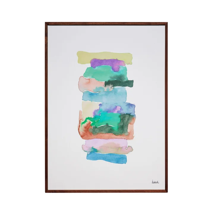 Focal Cadre photo, 50 x 70 cm, noix de Hübsch Interior