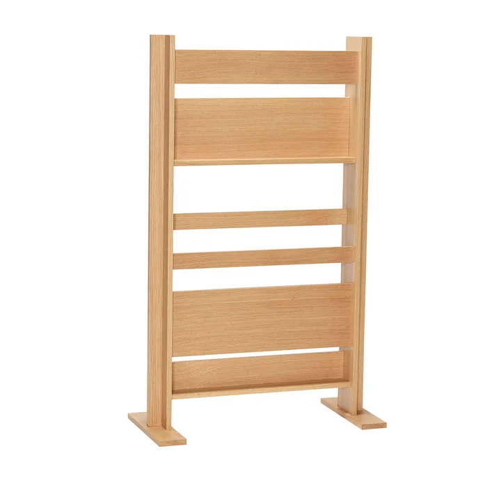 Forma porte-revues, naturel de Hübsch Interior