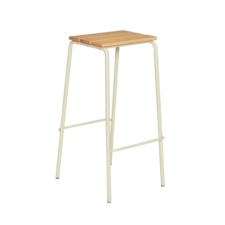 Tabouret de bar Stilt, sable de Hübsch Interior