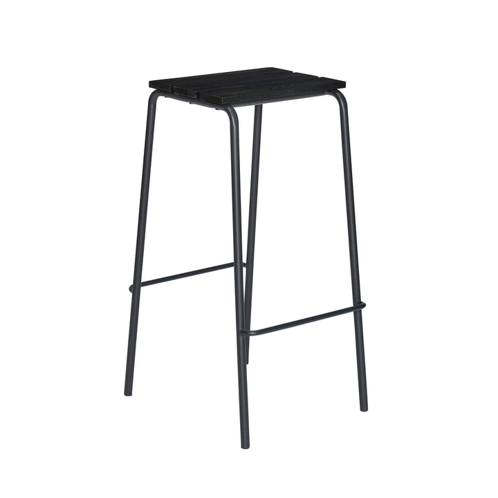 Stilt - Tabouret de bar, noir de Hübsch Interior