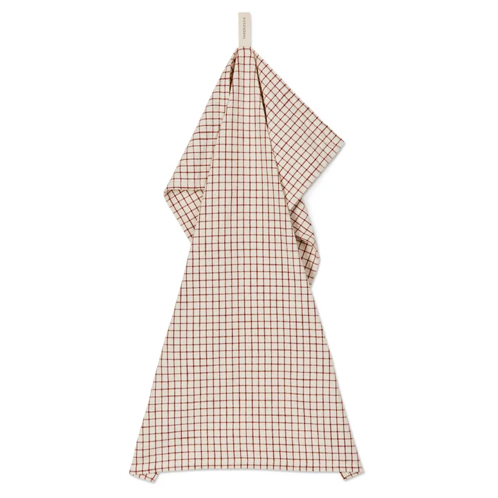 Rosendahl - Torchon à vaisselle Fil, 50 x 70 cm, terracotta