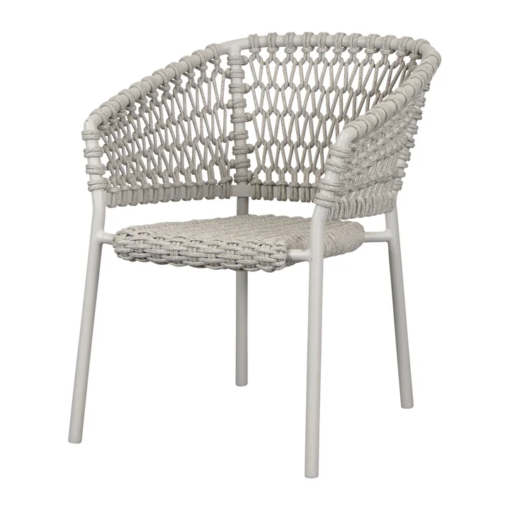 Cane-line - Ocean Chaise avec accoudoirs Outdoor, sable
