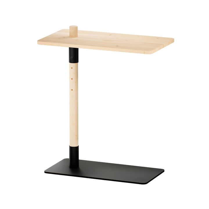Karup Design - Adjust Table d'appoint, pin laqué clair