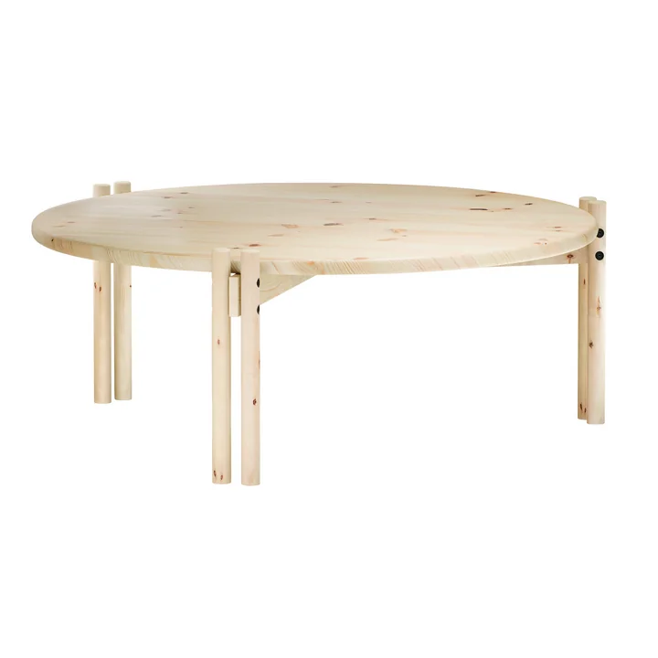Karup Design - Sticks Table basse, pin laqué transparent