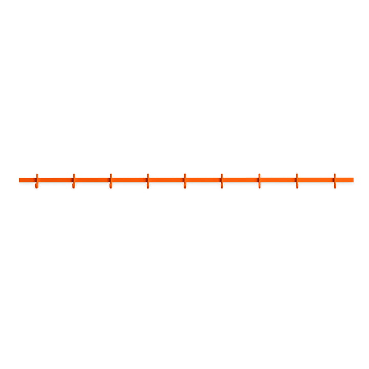 String - Relief Barre à crochets, grande, L 123 cm, orange