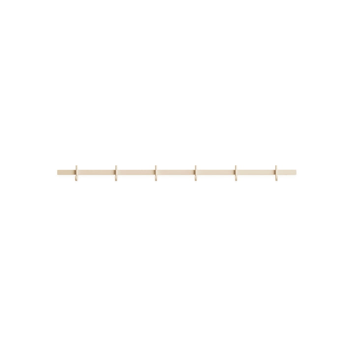 String - Relief Barre à crochets, moyenne, L 82 cm, couleur frêne