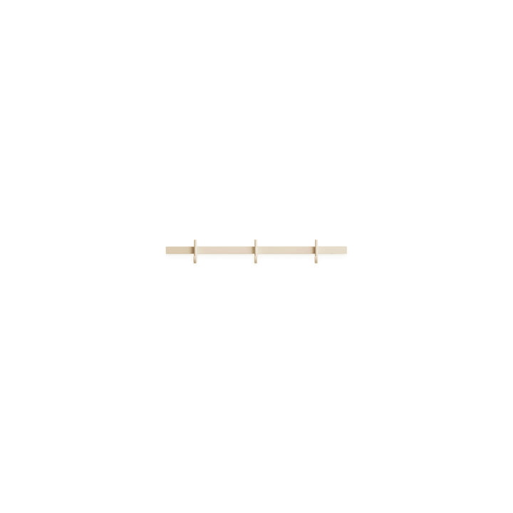 String - Relief Barre à crochets, petite, L 41 cm, couleur frêne