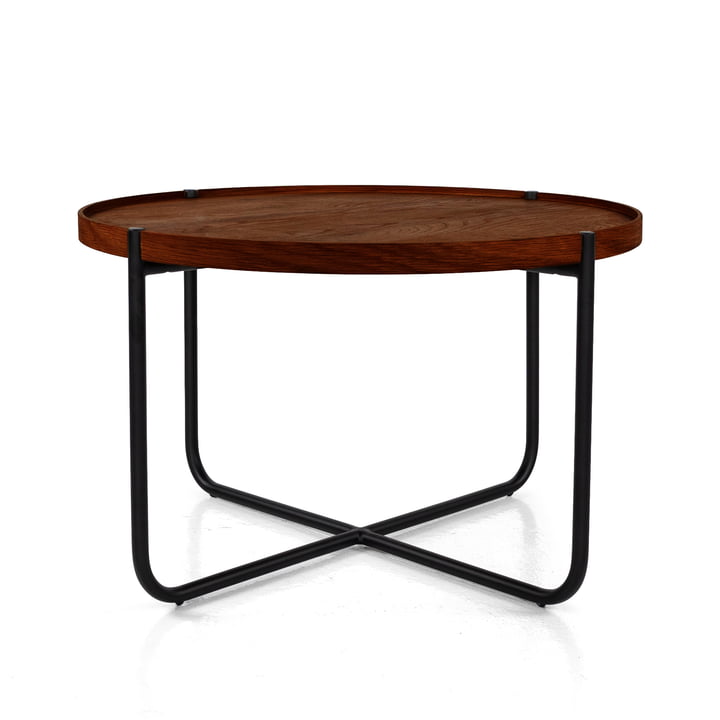 Studio Zondag - Licht Coffee Table Ø 60 cm, noix / noir