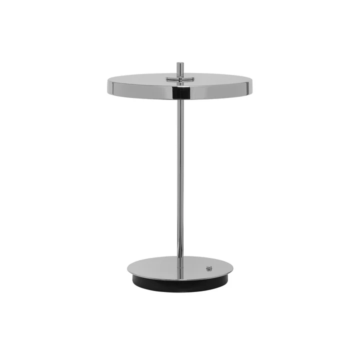 Umage - Asteria Move LED Lampe de table V2, H 30,6 cm, acier poli