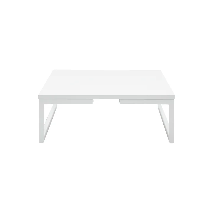 Mirror Table basse, small, laquée blanc de Softline