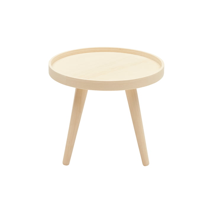 Alma Table d'appoint, small, frêne laqué de Softline