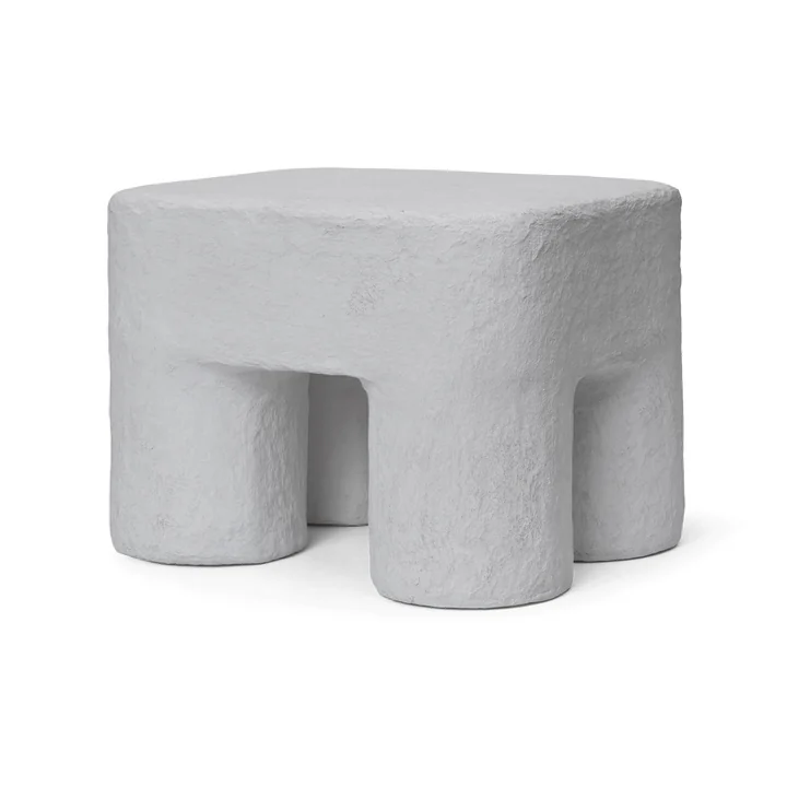 Podo Tabouret, white de Ferm Living