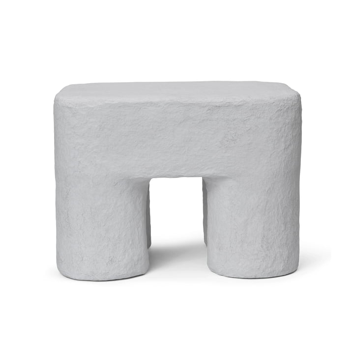 Podo Tabouret, white de ferm Living