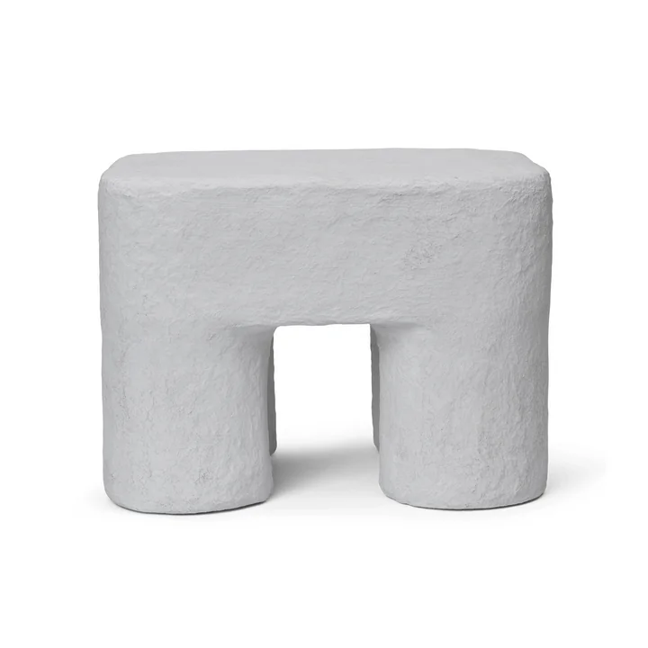 Podo Tabouret, white de Ferm Living