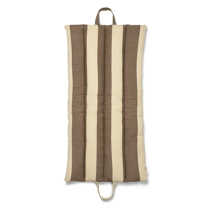 Strand Tapis pliable, marron/beige de Ferm Living