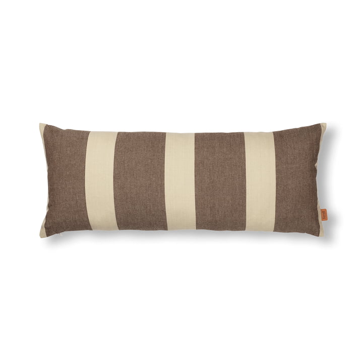 Strand Coussin, marron/beige de ferm Living