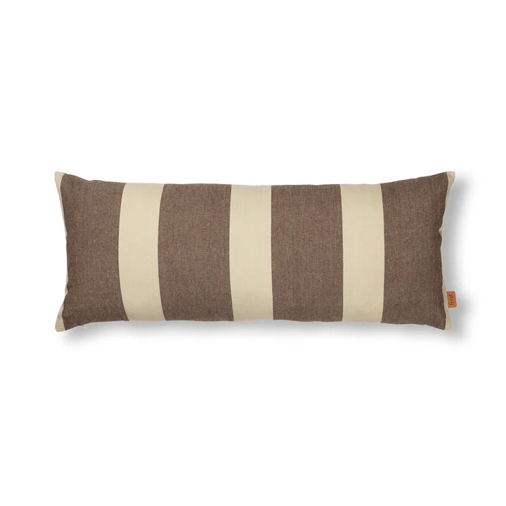 Strand Coussin, marron/beige de Ferm Living
