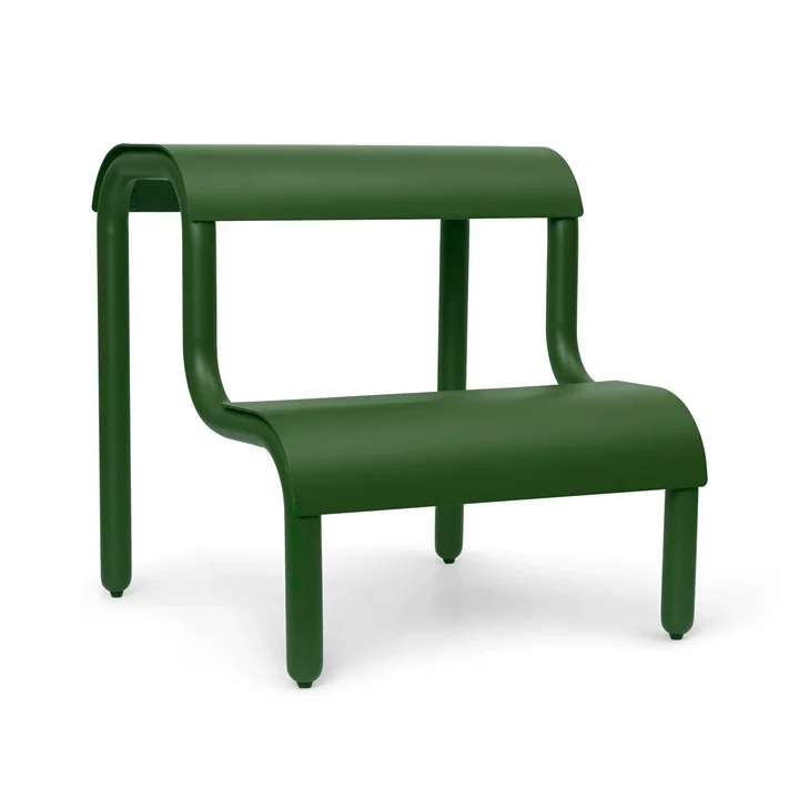 Ferm Living - Up Step Tabouret multifonctionnel, vert forêt