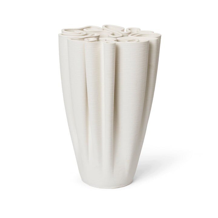 Dedali Vase, blanc cassé de ferm Living