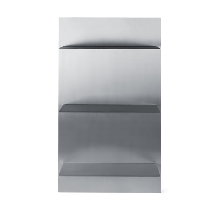 ferm Living - Lager Triple Étagère murale, aluminium