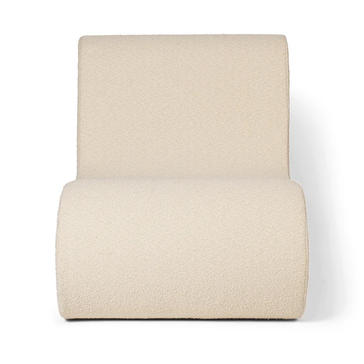 Rouli Center Modul Fauteuil, blanc cassé (Pure Bouclé) de Ferm Living