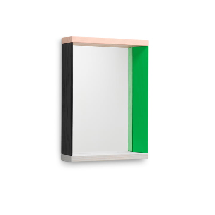 Colour Frame Miroir, small, vert / rose de Vitra