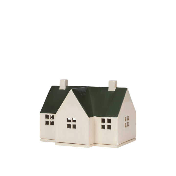 Bo Maison décorative, L19 x P9,5 x H13,5 cm, Grape Leaf Green de Broste Copenhagen