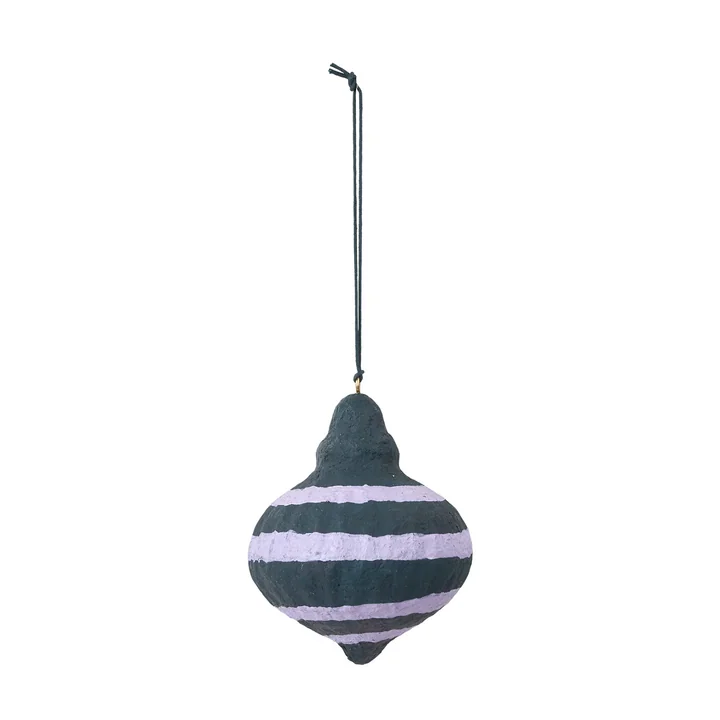 Pulp Spinning Top Pendentif décoratif, Ø7,5 x H9 cm, Orchid Light Purple de Broste Copenhagen