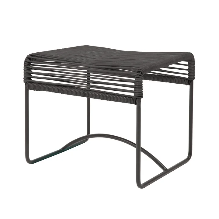 Acapulco Design - Acapulco Tabouret, cuir, noir