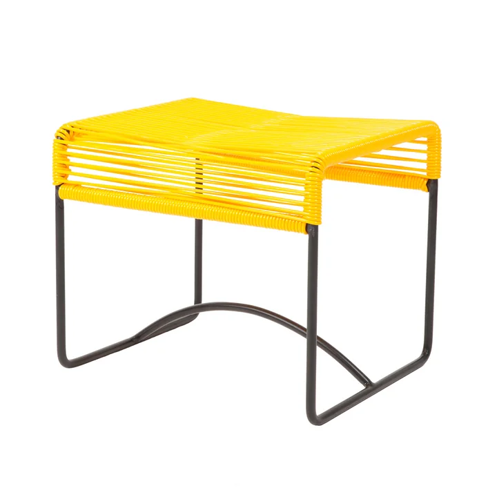 Acapulco Design - Acapulco Tabouret, mangue/ noir